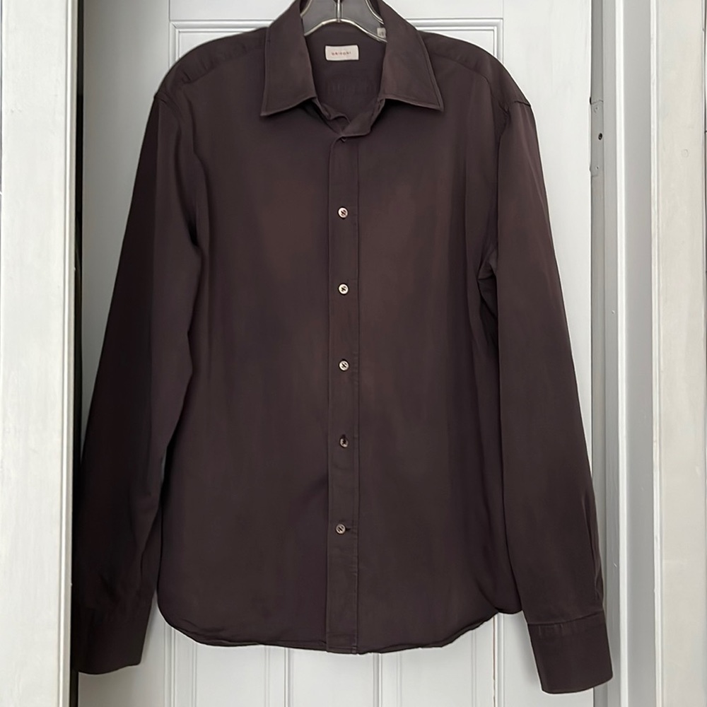 Very nice men’s shirt by Grifoni. Size 16/41. Used couple times.